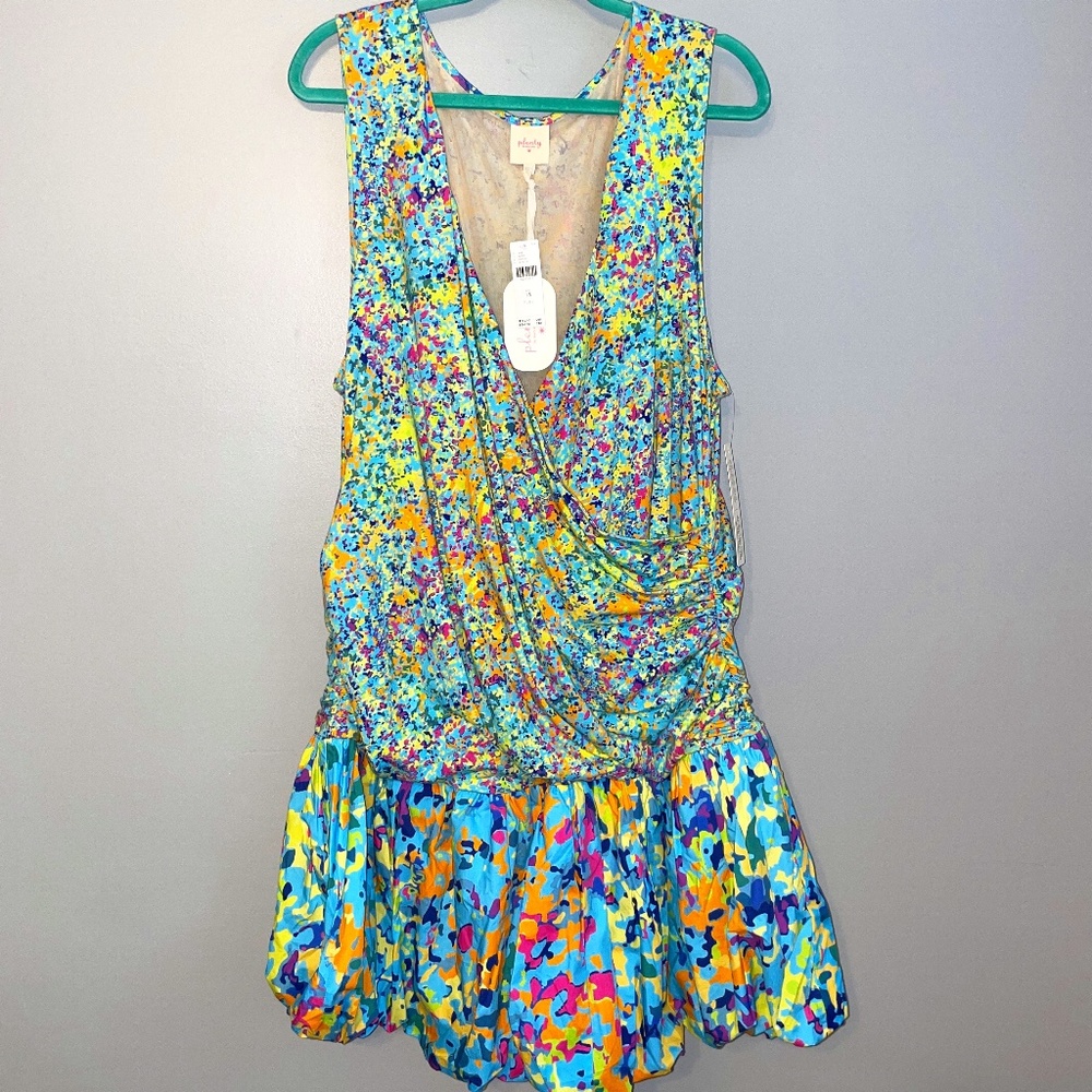 NWT Anthropologie Plenty by Tracy Reese V-Neck Bubble Dress Size 3X - Picture 4 of 9